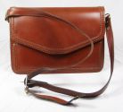 Nova heavy leather shoulder bag